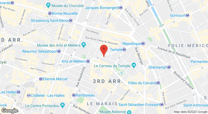 Image de la carte du centre