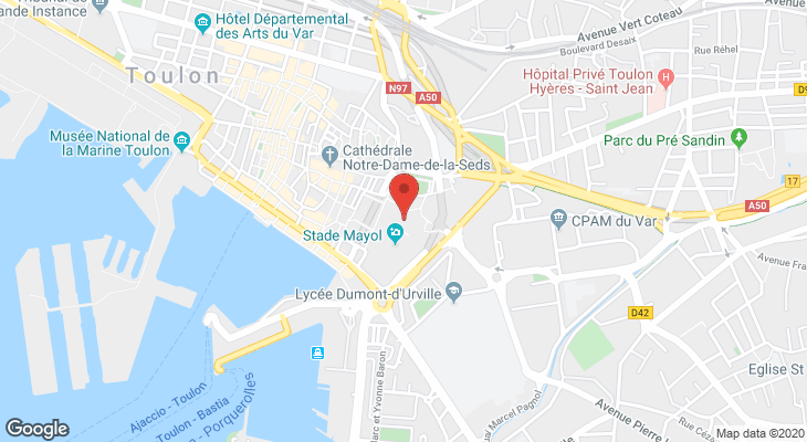 Image de la carte du centre