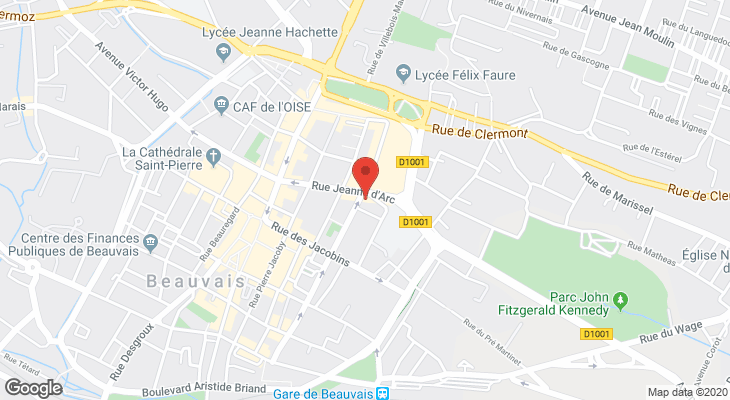 Image de la carte du centre