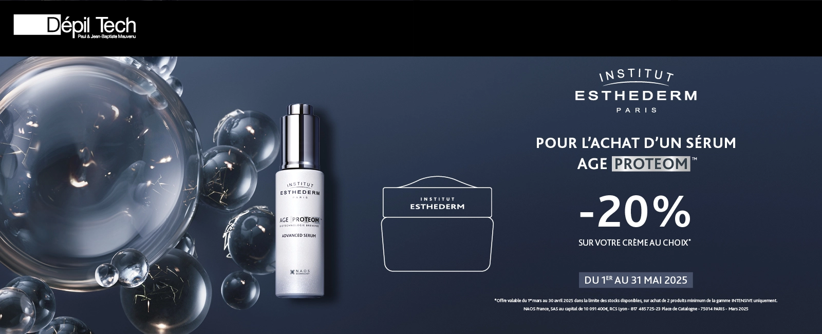 OFFRE ESTHEDERM – Offre d’épilation définitive